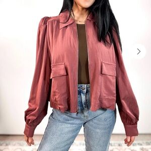 Women's Mauve Jacket - Meet Me in Mulberry Jacket